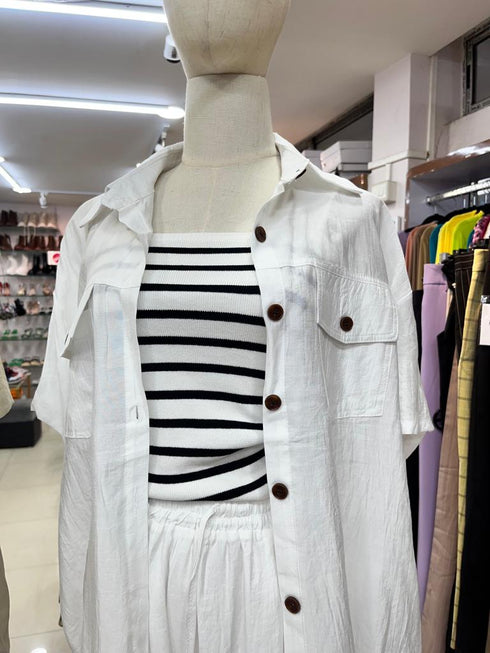 High Quality Collar Half sleeves Shirts With Tops and Shorts